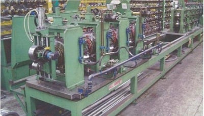 2.5" x 15/6" (63.5mm x 3.2mm) Oto Mills #OTO 552-RTC, Tube Mill with Rafted Stands, 1999 - Image 6