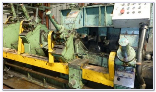 8.5" x 0.4" (219mm x 10mm) Voest Alpine, Rafted Cage Forming Tube Mill, 150mm shaft, 80 MPM, upgraded 2008 - Image 4