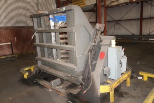 7500 lb. Hydraulic Coil Up-ender, 60" x 60" platform - Image 1