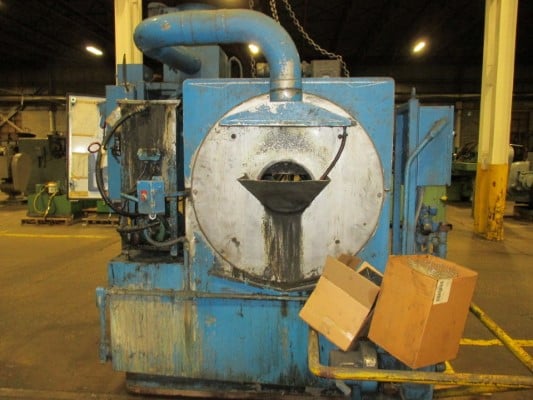 Hurricane #250/W/BO Parts Washer, Hopper Gas Heated Water System, 24" Auger barrel, dust collector - Image 2