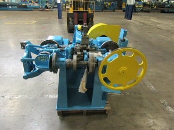 Baird #1, automatic wire forming four-slide machin, 3/32" wire diameter, 3/4" ribbon, split cam, double gib - Image 5