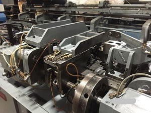 Baird #104, Multi-slide Wire Machinery, 1/32" wire diameter, 7/8" stock, 4 1/4" feed, 550 SPM, Air - Image 4