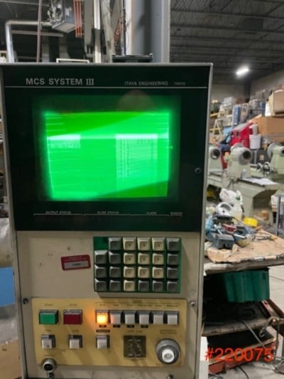 Itaya #MCS-8E, CNC Wire Former, .032" wire diameter, .280" spring diameter, 1 T Slides, 1 Cut Slide, No - Image 4