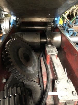 Straus-Artys #SAC-1, Ring Coiler, .250" wire, 40" ring, 70 FPM, 140 w/ de-winder, Feed Gears, 2 Plane - Image 5