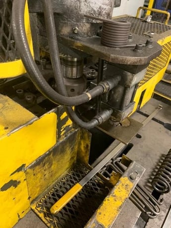 Heavy Duty Constant Force (clock, Spiral) Spring Lines, .170" Thk x .625" width, payoff, flattening mill - Image 7