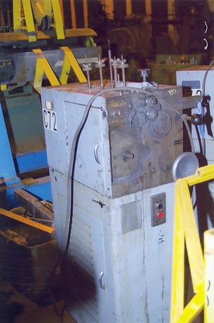 No. W10A Torin, Wire Spring Coiler, .028" wire, .875" outside dimension, 240 SPM, mechanical clutch, double - Image 1