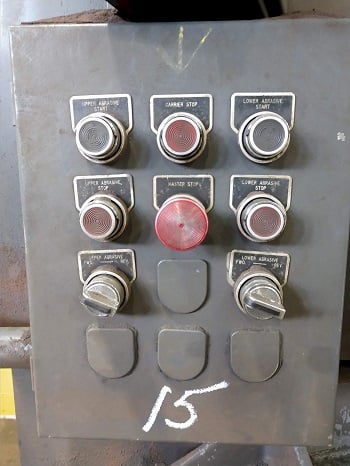 Gardner #2V-36M36, Vertical Double Disc Spring Grinder, 36" grinder - Image 8