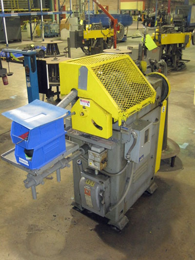 .06" Bundgens #UDI/350, Wire Straightener & Cutoff, 132.2" length, 1.37" stroke per infeed, 2.75" stroke - Image 1
