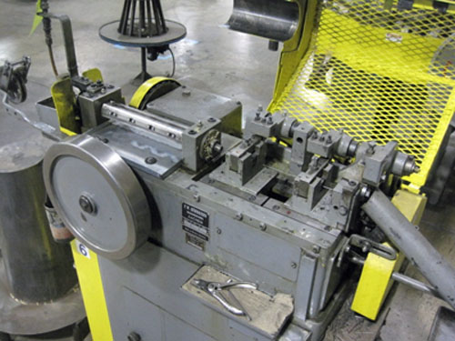 .06" Bundgens #UDI/350, Wire Straightener & Cutoff, 132.2" length, 1.37" stroke per infeed, 2.75" stroke - Image 2