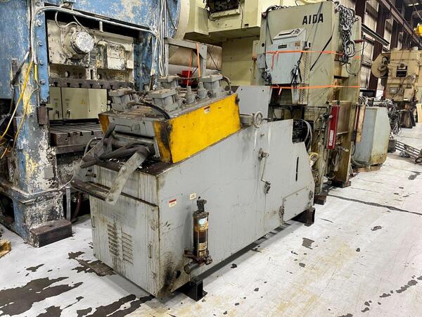 6000 lb. Coe Press Equipment #CPCC-6018, cradle straigthener, 18" width,.125" thickness - Image 2