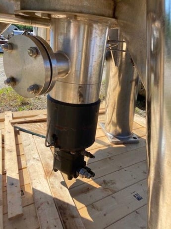 323 sq.ft. Schenk, Stainless Steel filter, 85 psi @ 300°F, 37 KW motor, 415 V., 1987 - Image 6