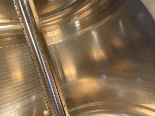 323 sq.ft. Schenk, Stainless Steel filter, 85 psi @ 300°F, 37 KW motor, 415 V., 1987 - Image 9