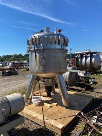 323 sq.ft. Schenk, Stainless Steel filter, 85 psi @ 300°F, 37 KW motor, 415 V., 1987 - Image 10