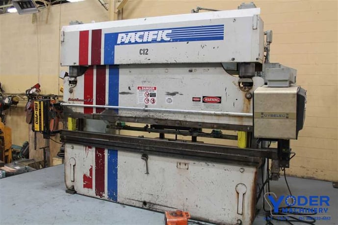 135 Ton, Pacific #FF135-10IIS Fabri-Former II, hydraulic press brake, 10' overall, 102" between housing - Image 2