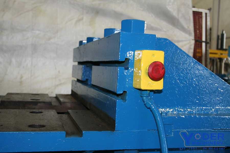 100 Ton, Williams #0100, hydraulic bulldozer, 22" stroke, 30 HP, pressure gauge, #64124 - Image 6