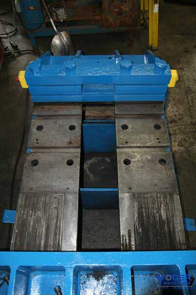 100 Ton, Williams #0100, hydraulic bulldozer, 22" stroke, 30 HP, pressure gauge, #64124 - Image 7