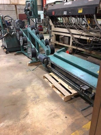 Maren #203-103S, horizontal hydraulic automatic baler, automatic wire tying, 50 HP, 1999 - Image 10