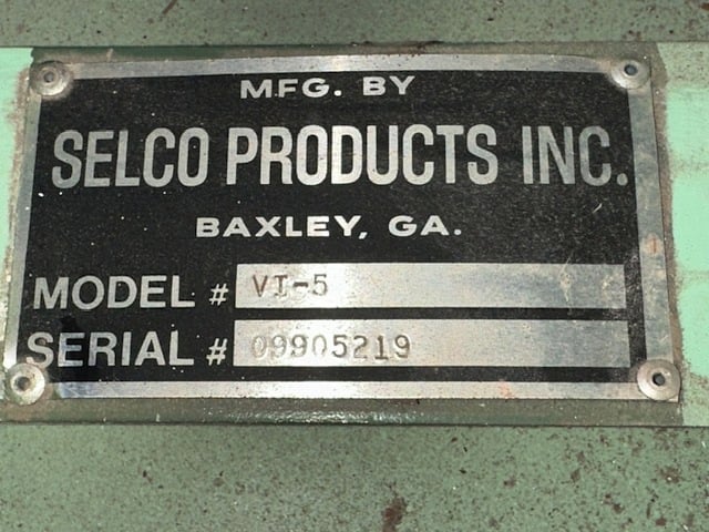 60" x 30" x 60" Selco #V1-5, vertical baler, serial #09905219 - Image 6