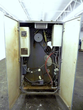 Battenfeld Gloucester, pull roll assembly, (2) 108" face x 10" dia rubber rolls, 1995 - Image 7
