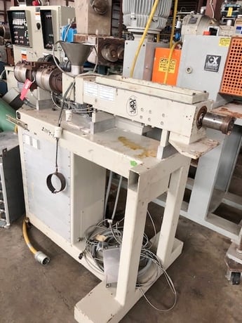 Brabender #088 type 09-25-000, twin screw extruder package, 25mm, 24:1 L/D, air cooled - Image 9
