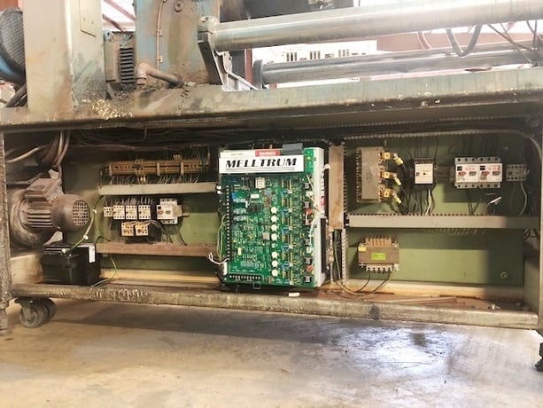 Leistritz, counter rotating twin screw extruder, 30mm, 42:1 L/D, elec.heated, air cooled, 1987 - Image 9