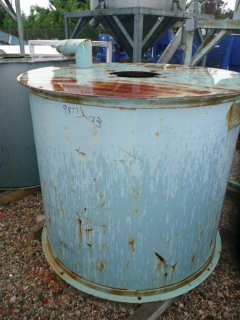Conair, insulated drying hopper, 100 cu.ft., 3000 lb., mounted on stand - Image 3