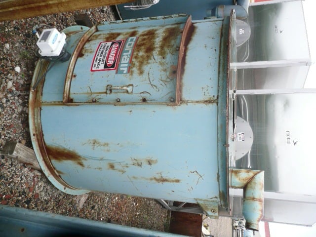 Conair, insulated drying hopper, 100 cu.ft., 3000 lb., mounted on stand - Image 5