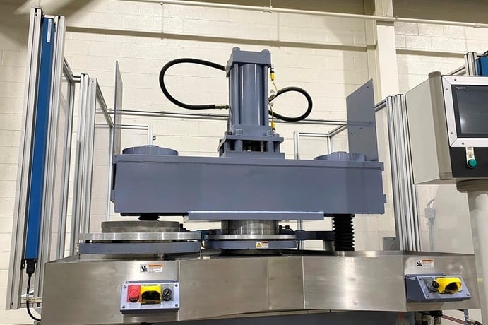 Extrude Hone #Spectrum-10/8/8, 10" media cyl diameter, 8" hyd cyl diameter, 1200 psi Extrusion Pressure, PLC - Image 8