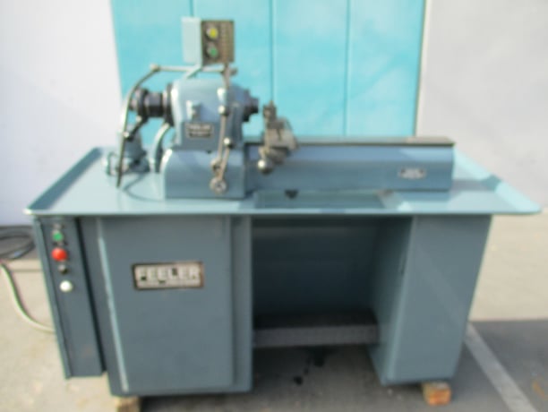 9" x 17" Hardinge #DV-59, second operation lathe/chucker - Image 1