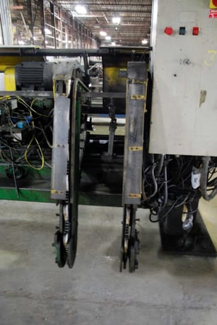 3" Haven #912, double end facer, 6"-60" length, .120" thick, 80 psi 4 pneumatic bar - Image 6