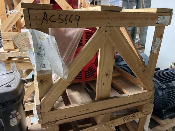 150 HP 3600 RPM Weg, Frame 404/5TS, Drip-Proof Ball Bearing, 460 Volts, New Surplus - Image 3