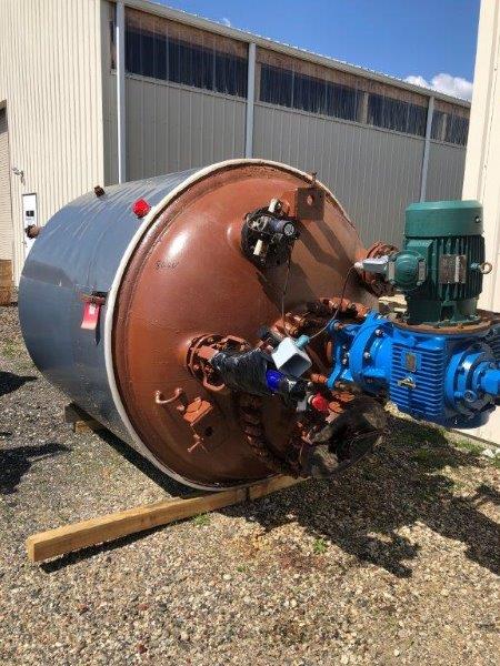 1000 gallon Pfaudler, glass lined reactor - Image 2