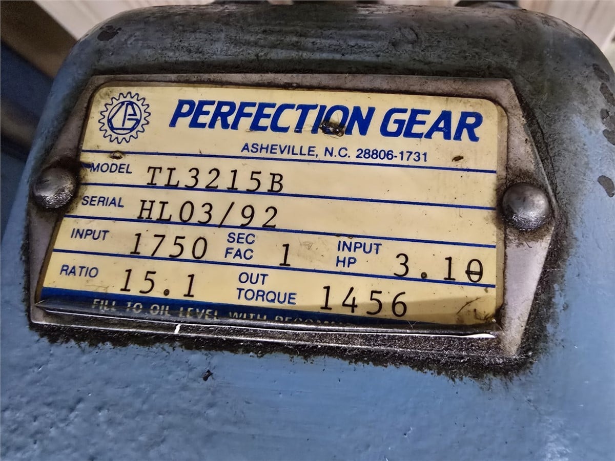 1" Killion #KLB-100, 24:1 L/D, 3 HP DC motor - Image 10