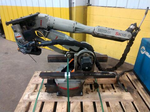 Motoman, SK16-6, robot welding cell, 6-Axis, 61.22" reach - Image 4