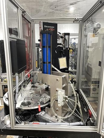 Branson #S40-Rotary-2000X, ultrasonic welder system 2,2020 - Image 9