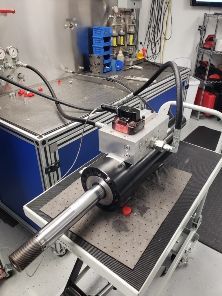 Servo Hydraulic Test Actuator Rental 1kip 55kip Force Capacity 5kn To 250kn - Image 4