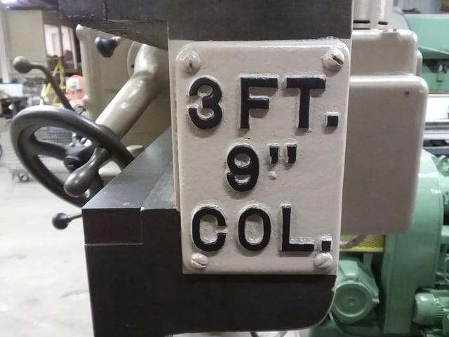 3' -9" American Tool Works #HOLEWIZARD, Radial Arm Drill, 1940 - Image 8