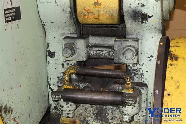 Hilles & Jones #2, bar & billet shear, 10 HP, 8" blade length, 10" btwn housing, #62794 - Image 7