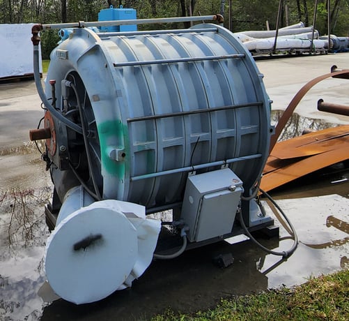 12000 cfm @ 8 psi, Lamson Gardner Denver #1600, centrifugal blower, 6 stage - Image 3