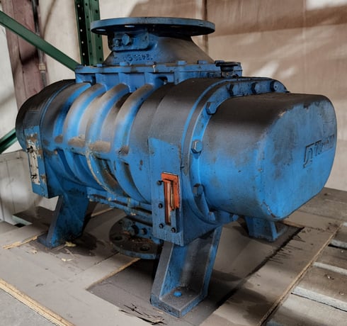 1800 scfm @ 15 psi, Tuthill #PD, positive displacement blower, bare blower - Image 1