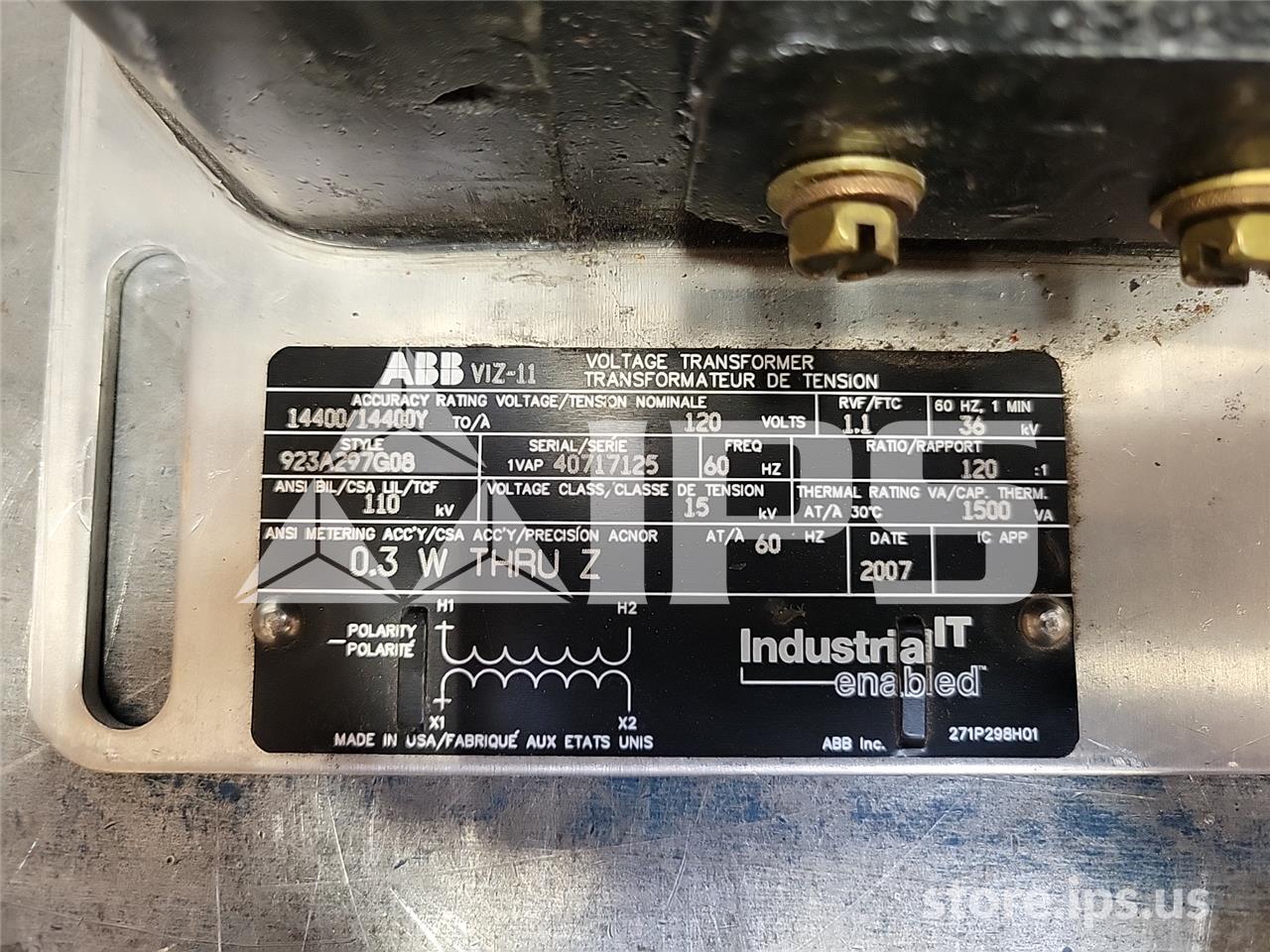 ABB 120:1 Viz-11 Potential Transformer - Image 2