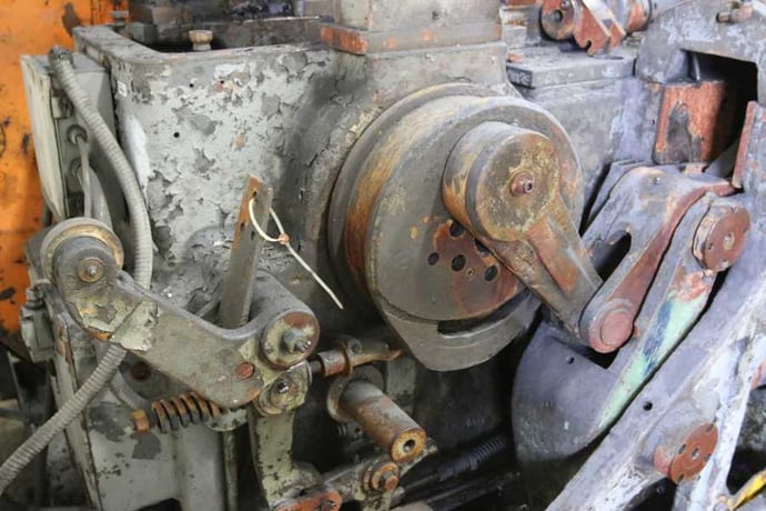1-1/2" Ajax, upsetter, 7" stroke, 3-1/4" die opening, air clutch, 10 HP, 75 SPM, #68926 - Image 7