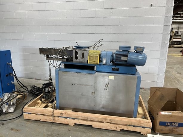 .79" Theysohn #TSK-TT 020/28D, twin screw extruder, 28:1 L/D ratio, 2000, #18999A - Image 5