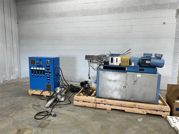 .79" Theysohn #TSK-TT 020/28D, twin screw extruder, 28:1 L/D ratio, 2000, #18999A - Image 10