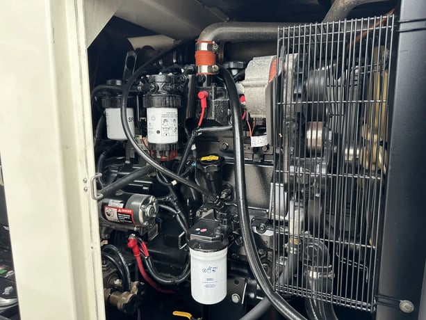 95 KW Atlas Copco #QAS120, diesel, enclosure mounted on trailer, 2013, #89215 - Image 3