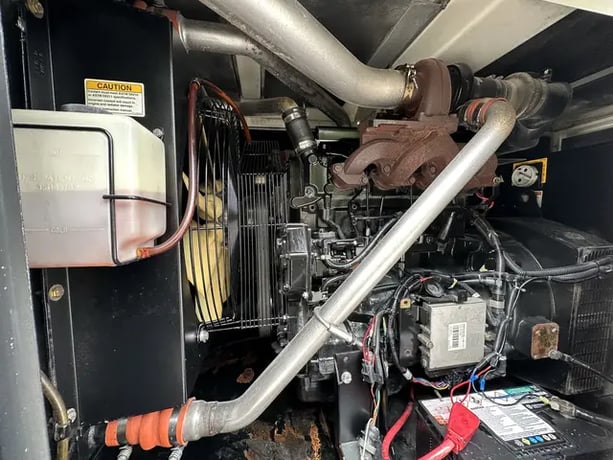 95 KW Atlas Copco #QAS120, diesel, enclosure mounted on trailer, 2013, #89215 - Image 4