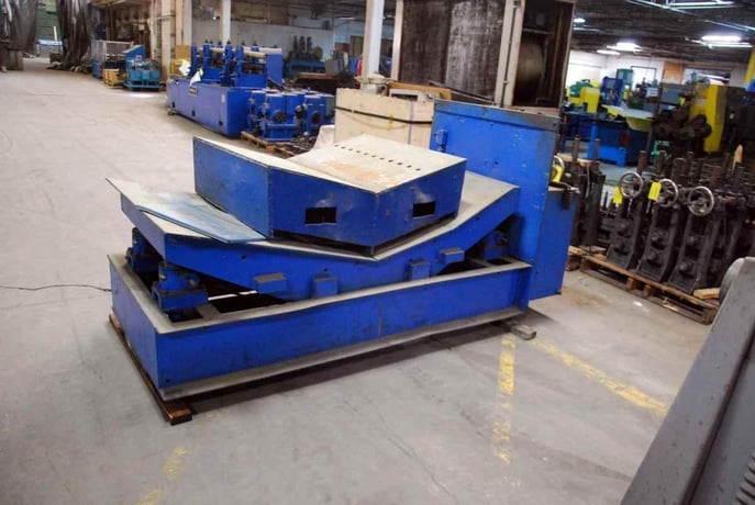 10000 Lb. Rowe #10040CS-LB, Traveling Coil Load Car, 60" Coil O.D. Capacity, 40" Stock Width - Image 1