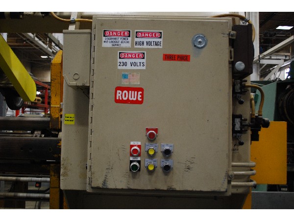 7500 lb. Rowe #7540-DSV, Motorized Coil Reel Uncoiler, 40" Width, 18.75"-22.75" ID, 60" outside dimensions - Image 2