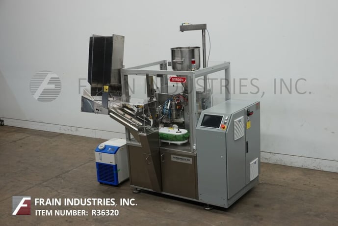 Norden #Nordenmatic-602, automatic, hot air, plastic, laminate or metal tube filler and sealer with proper - Image 5