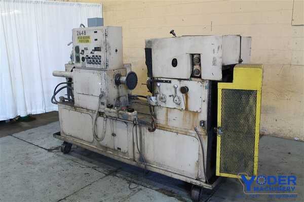 30" x 36" West Bend #AS & Bead, automatic spin & bead forming lathe, automatic cycle hydraulic, #61519 - Image 10